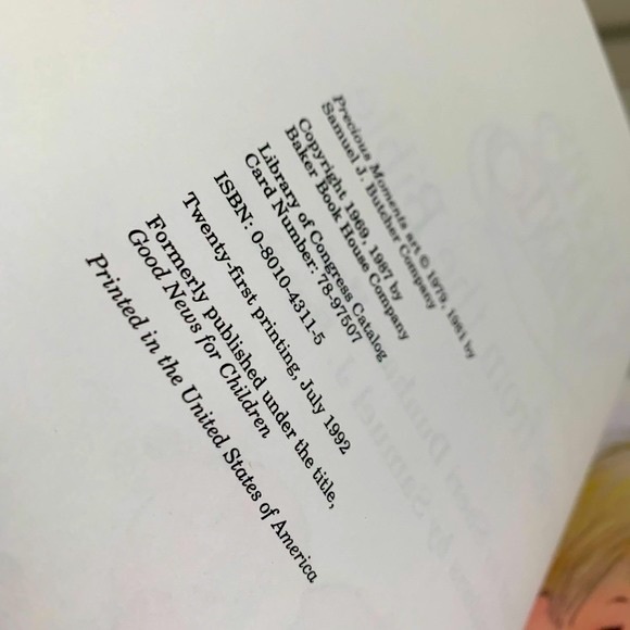 Precious Moments Stories From The Bible Hardback Book - Picture 8 of 10